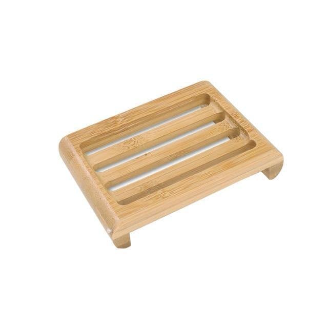 Hom & Ember – Natural Bamboo Soap Dish for a Spa - Like Touch - Hom & Ember