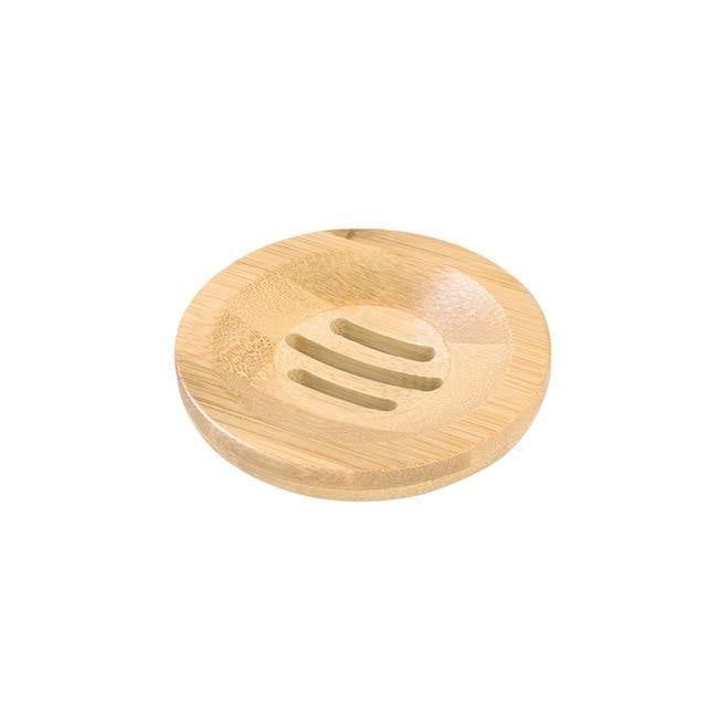 Hom & Ember – Natural Bamboo Soap Dish for a Spa - Like Touch - Hom & Ember