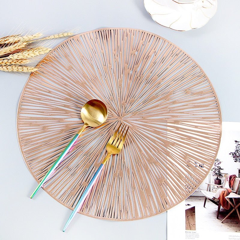 Hom & Ember – Nebula Dining Placemat: Elevate Your Table Setting with Contemporary Elegance - Hom & Ember