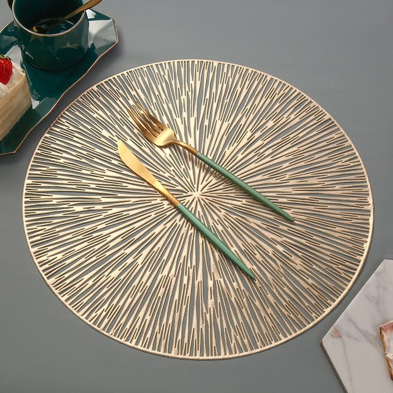 Hom & Ember – Nebula Dining Placemat: Elevate Your Table Setting with Contemporary Elegance - Hom & Ember