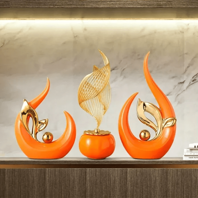 Hom & Ember – Nordic Aura Sculpture - Hom & Ember