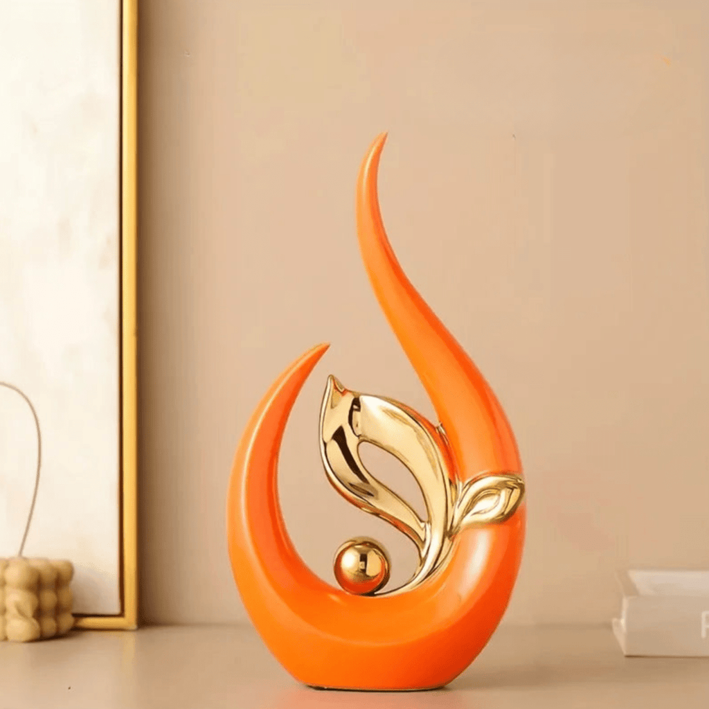 Hom & Ember – Nordic Aura Sculpture - Hom & Ember