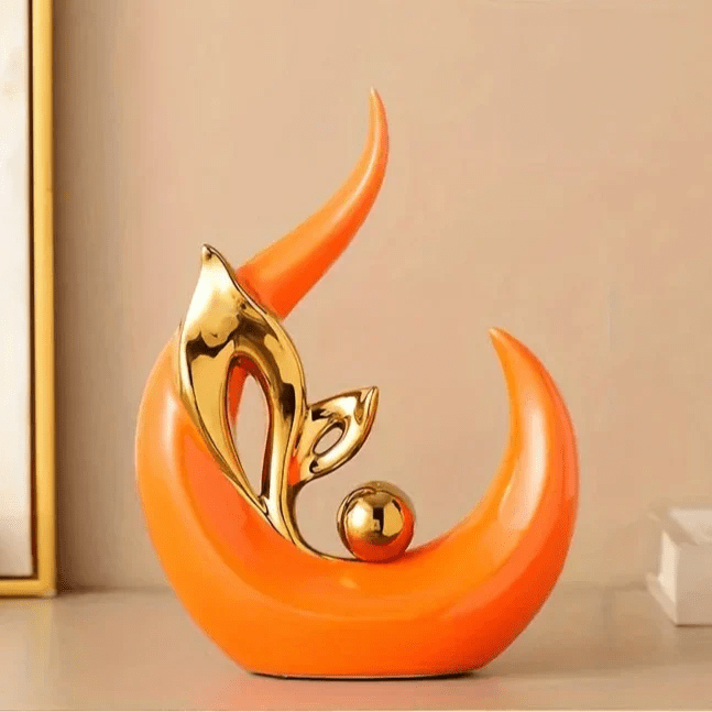 Hom & Ember – Nordic Aura Sculpture - Hom & Ember