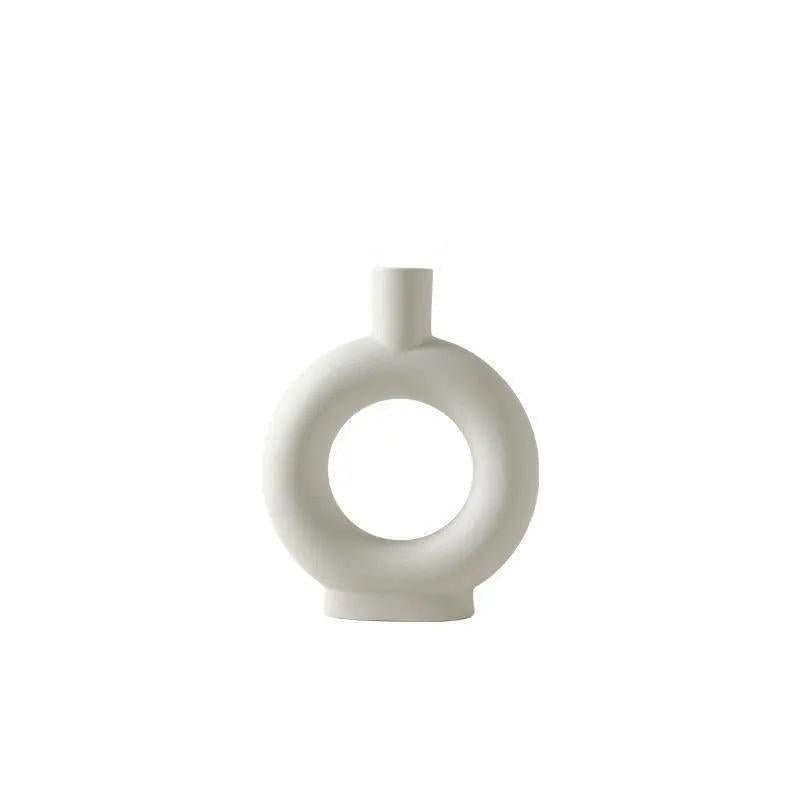 Hom & Ember – Nordic Ceramic Vase - Hom & Ember