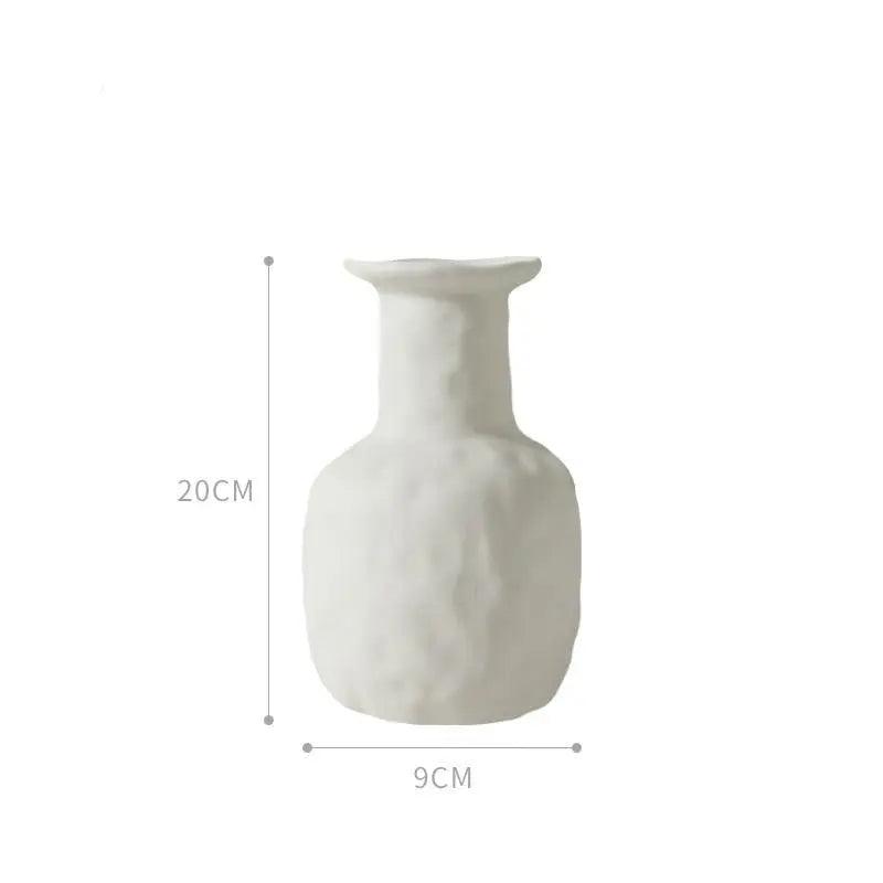 Hom & Ember – Nordic Ceramic Vase - Hom & Ember