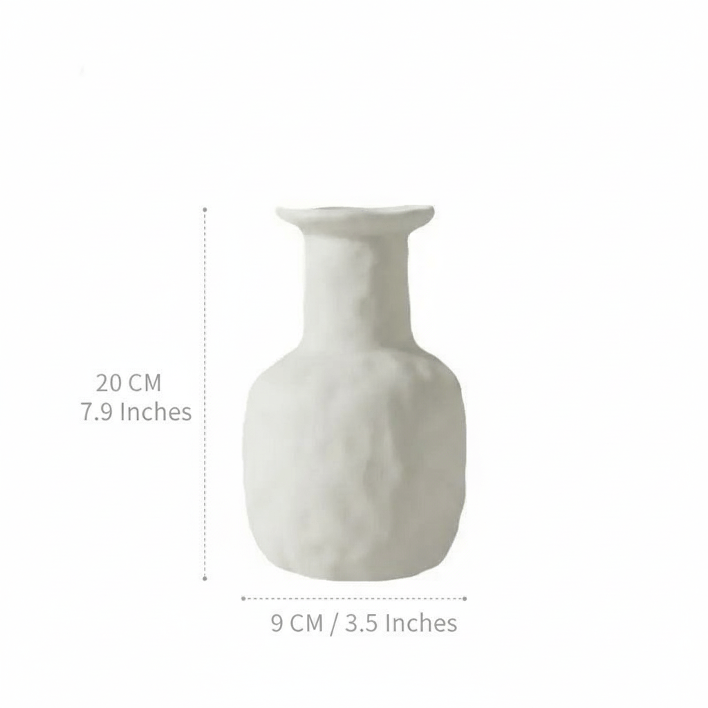 Hom & Ember – Nordic Ceramic Vase - Hom & Ember