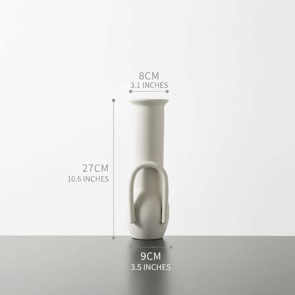 Hom & Ember – Nordic Ceramic Vase - Hom & Ember