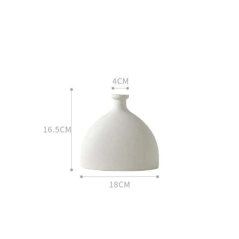 Hom & Ember – Nordic Ceramic Vase - Hom & Ember