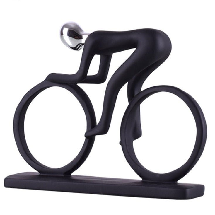 Hom & Ember – Nordic Cyclist Sculpture - Hom & Ember