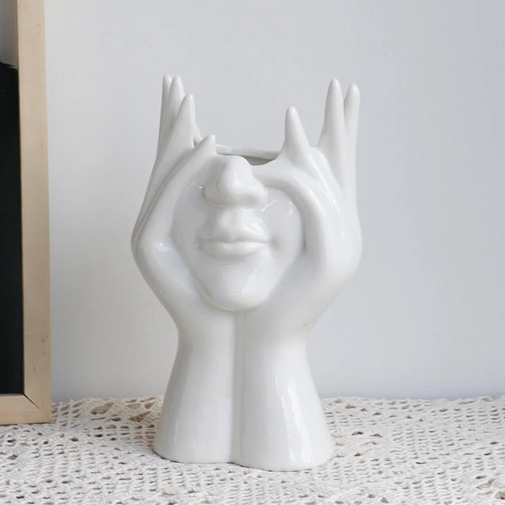 Hom & Ember – Nordic Face Vase Sculptures for a Contemporary Touch - Hom & Ember