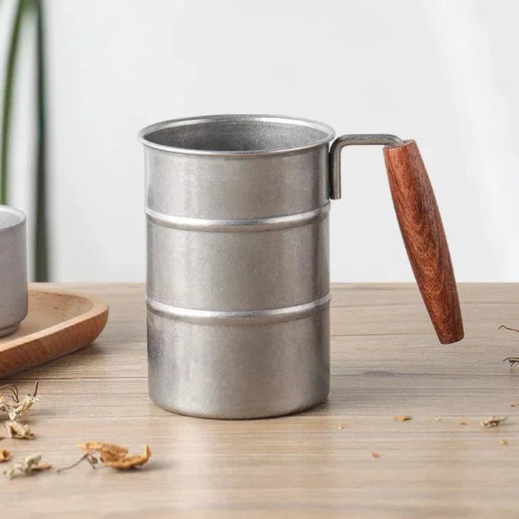 Hom & Ember – Nordic Steel Mug - Hom & Ember