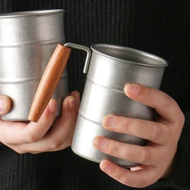 Hom & Ember – Nordic Steel Mug - Hom & Ember