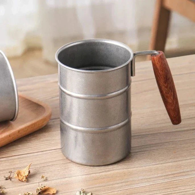 Hom & Ember – Nordic Steel Mug - Hom & Ember