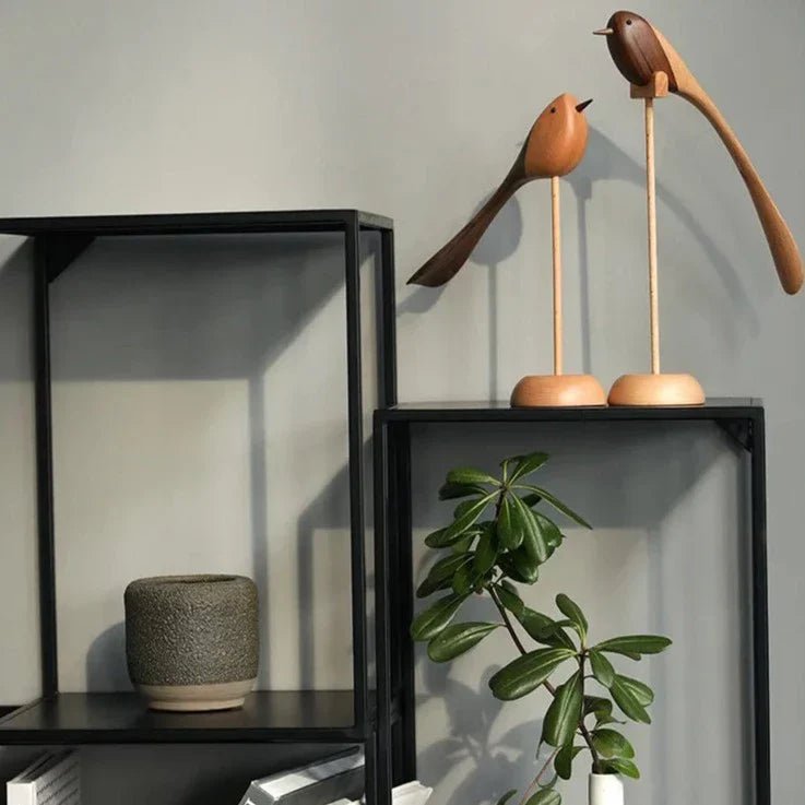 Hom & Ember – Nordic Wooden Bird Sculptures for a Serene Scandinavian Touch - Hom & Ember
