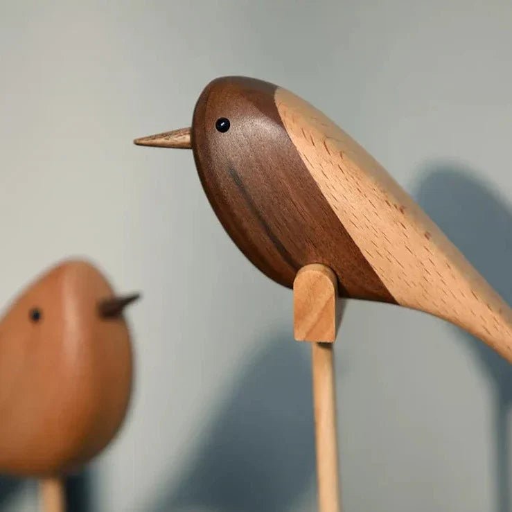Hom & Ember – Nordic Wooden Bird Sculptures for a Serene Scandinavian Touch - Hom & Ember
