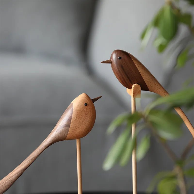 Hom & Ember – Nordic Wooden Bird Sculptures for a Serene Scandinavian Touch - Hom & Ember
