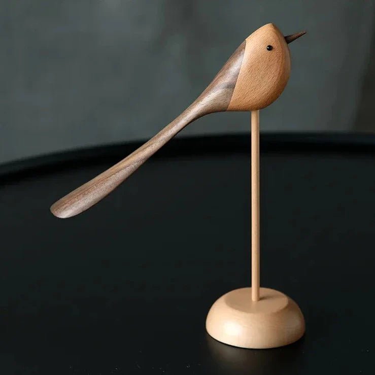 Hom & Ember – Nordic Wooden Bird Sculptures for a Serene Scandinavian Touch - Hom & Ember