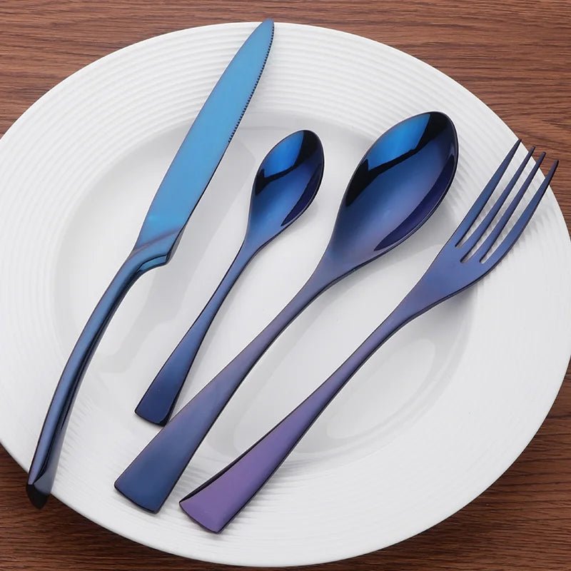 Hom & Ember – Oceano Cutlery Set for a Nautical Dining Experience - Hom & Ember