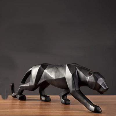 Hom & Ember – Panther Geometric Sculpture - Hom & Ember
