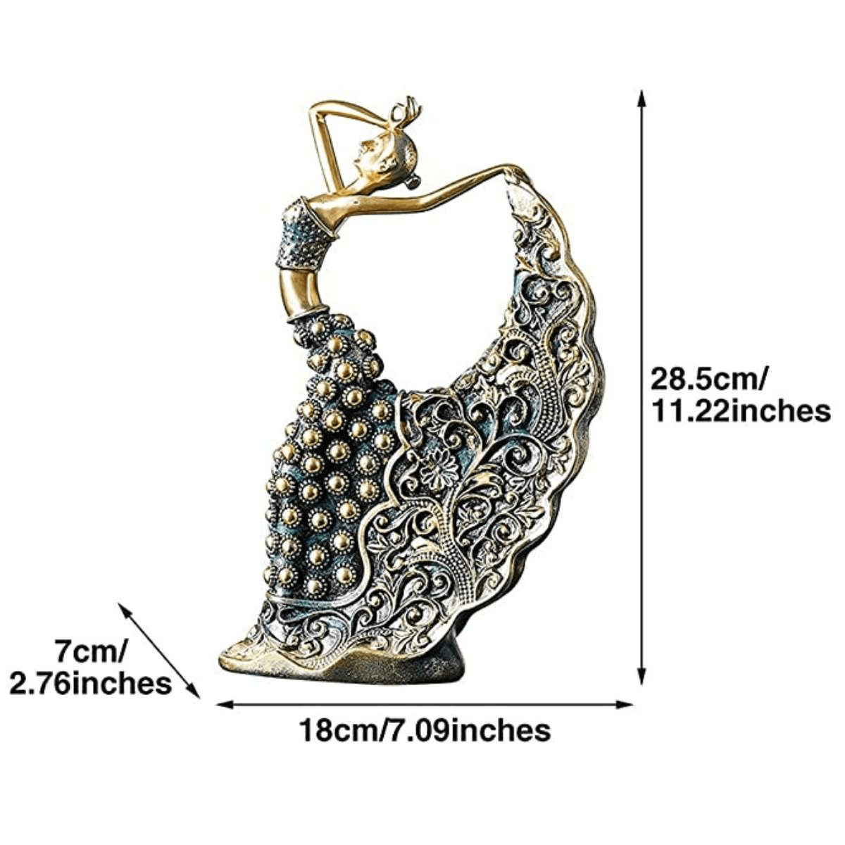 Hom & Ember – Peacock Dancer Figurines for an Elegant Touch - Hom & Ember