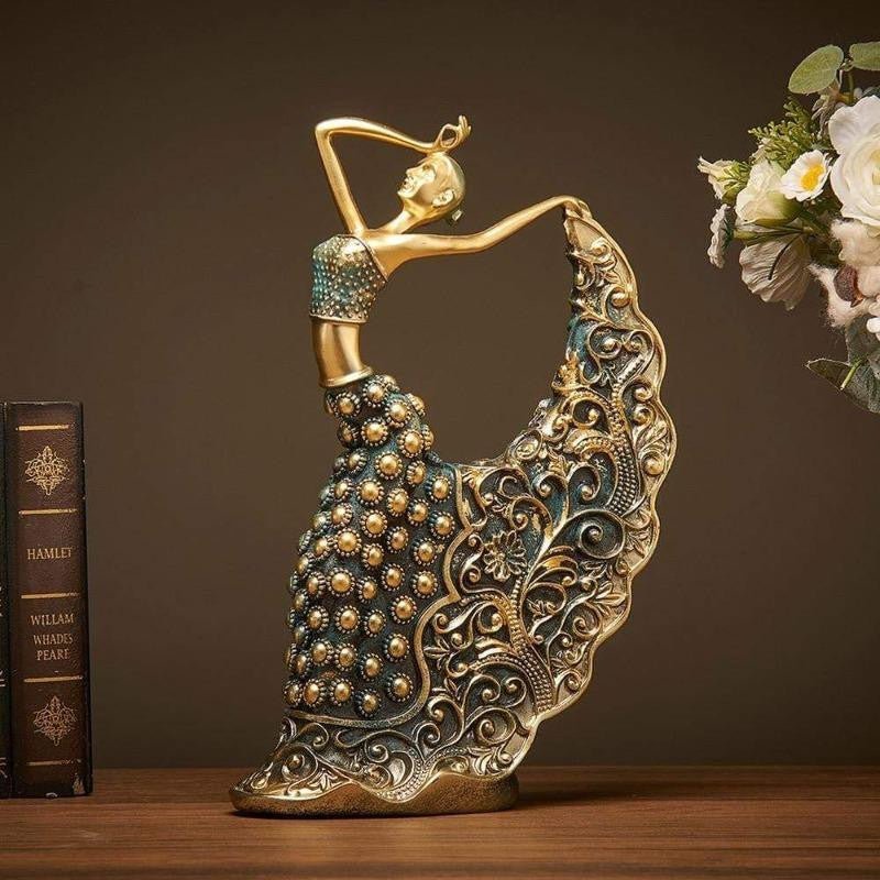 Hom & Ember – Peacock Dancer Figurines for an Elegant Touch - Hom & Ember
