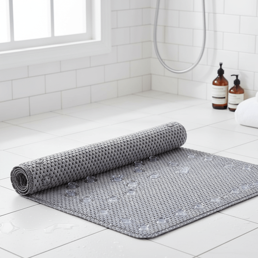 Hom & Ember – Plush Non - Slip Bath Mat for a Luxurious Bathroom Experience - Hom & Ember