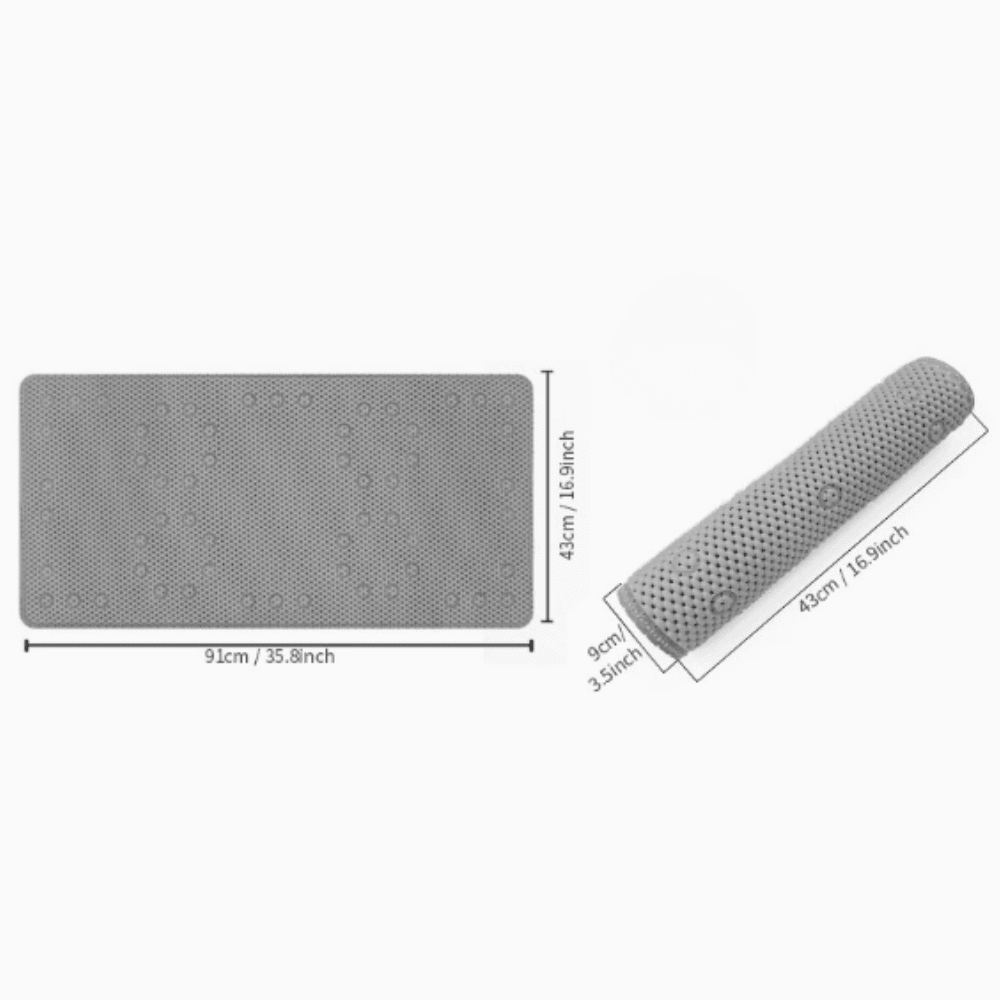 Hom & Ember – Plush Non - Slip Bath Mat for a Luxurious Bathroom Experience - Hom & Ember