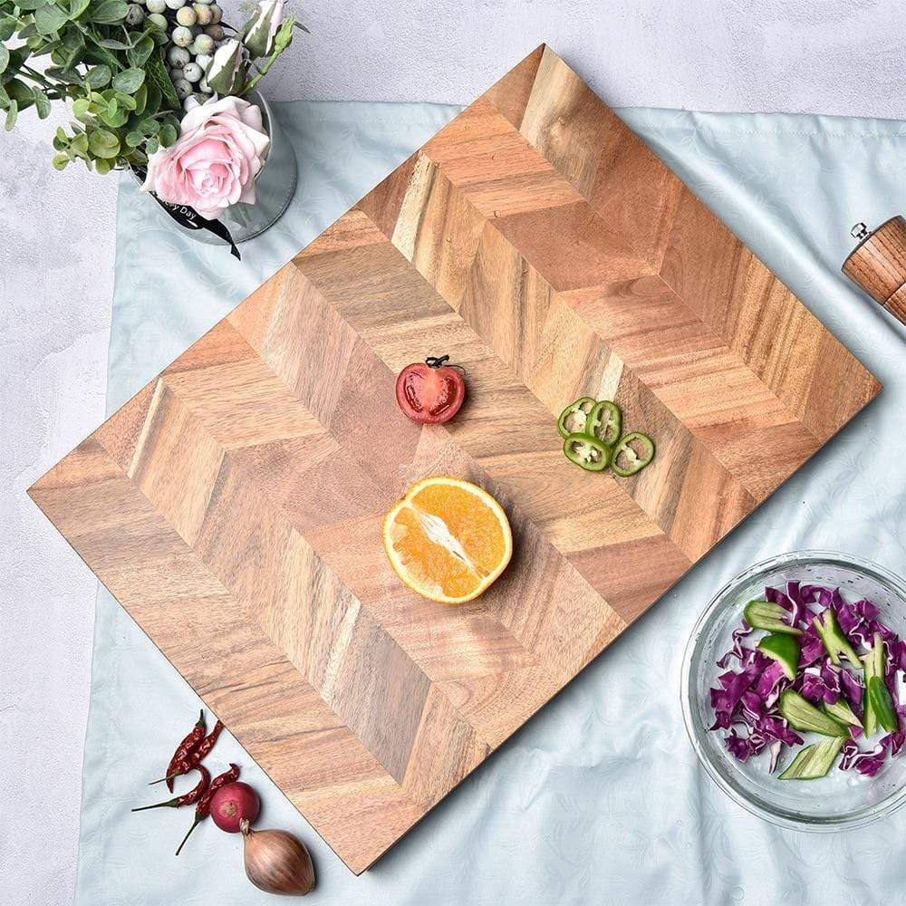 Hom & Ember – Rustic Wood Crate Serving Board - Hom & Ember