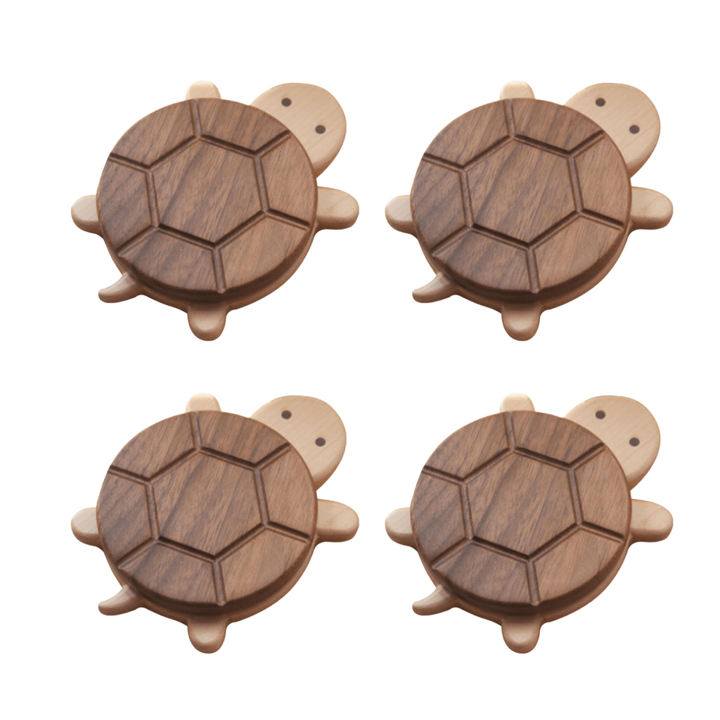 Hom & Ember – Shellter Coaster Set of 4, for a Stylish Tabletop Display - Hom & Ember