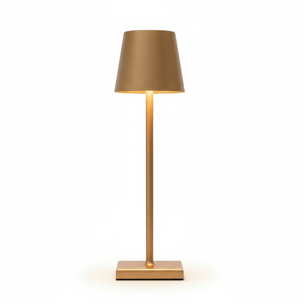 Hom & Ember – Sleek Aluminium Lamp with Modern Elegance for a Serene Ambiance - Hom & Ember