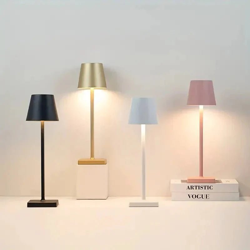 Hom & Ember – Sleek Aluminium Lamp with Modern Elegance for a Serene Ambiance - Hom & Ember