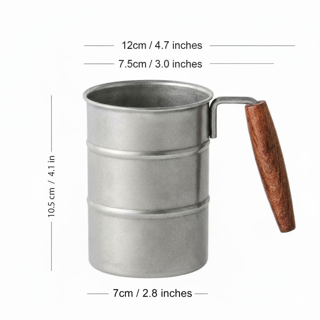 Hom & Ember – Sleek Nordic Steel Mug for Contemporary Sips - Hom & Ember