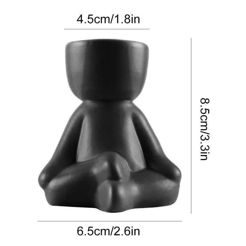 Hom & Ember – Small Child Clay Succulent Pot - Hom & Ember