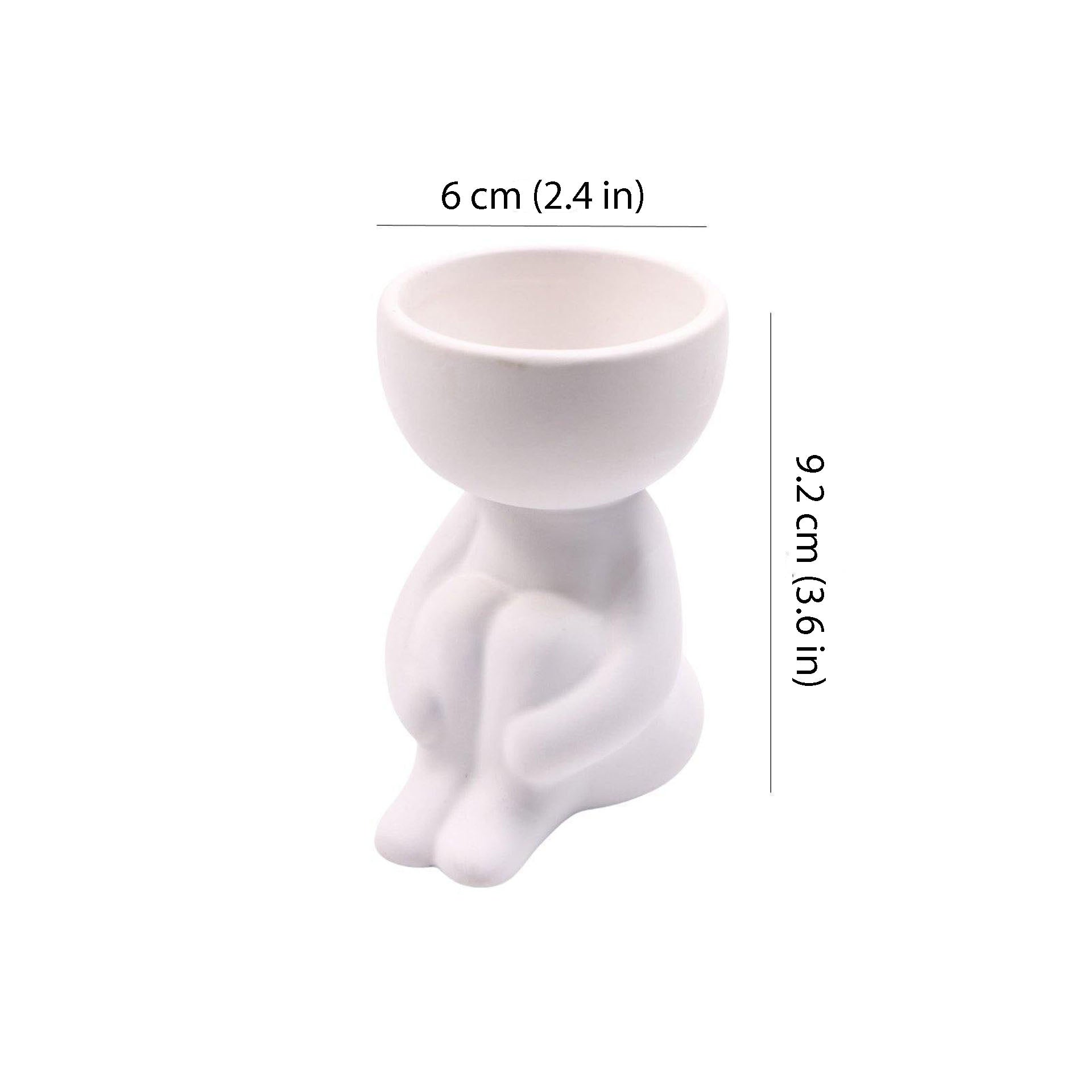 Hom & Ember – Small Child Clay Succulent Pot - Hom & Ember