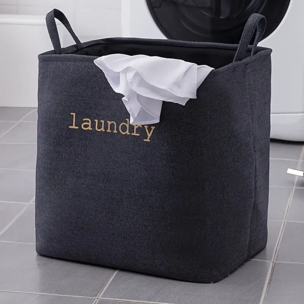 Hom & Ember – Snug Cube Laundry Basket for a Warm and Inviting Home - Hom & Ember