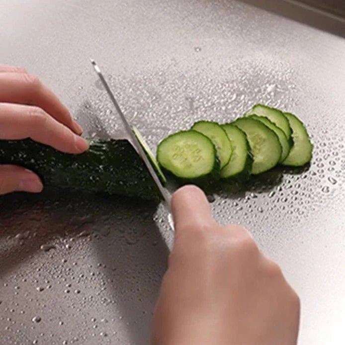 Hom & Ember – Stainless Steel Chopping Board for a Sleek Kitchen - Hom & Ember