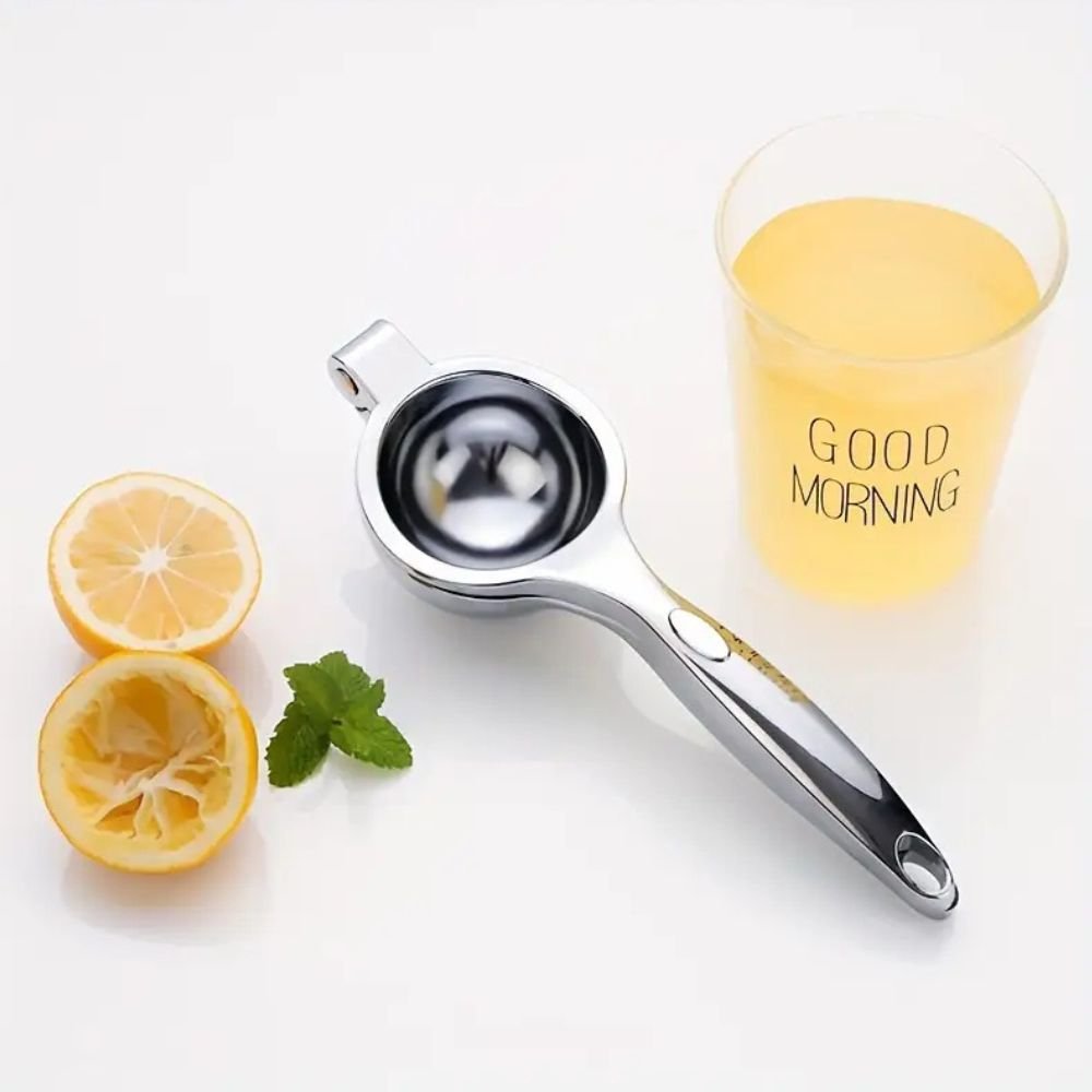 Hom & Ember – Stainless Steel Citrus Juicer for a Chic Kitchen Experience - Hom & Ember