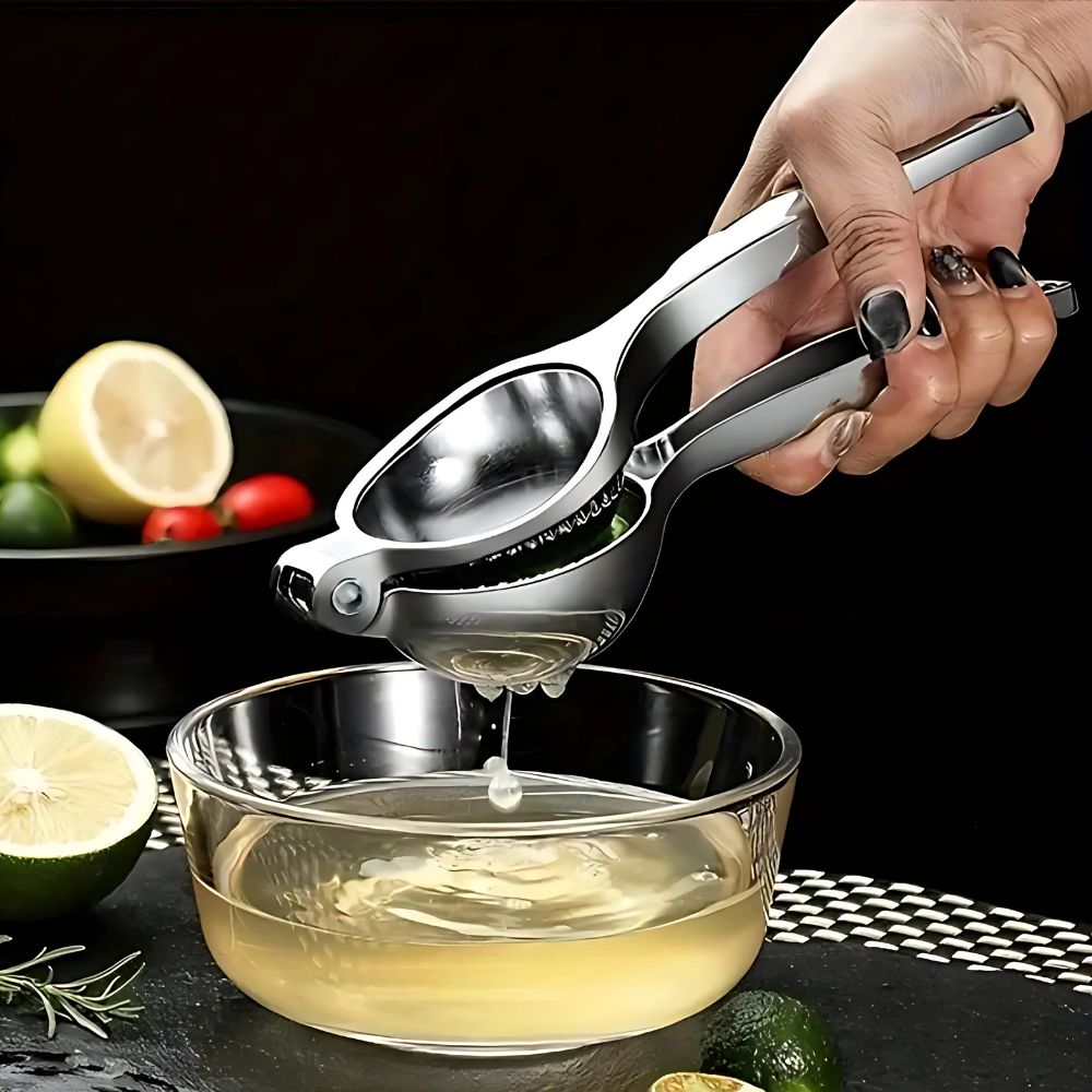 Hom & Ember – Stainless Steel Citrus Juicer for a Chic Kitchen Experience - Hom & Ember