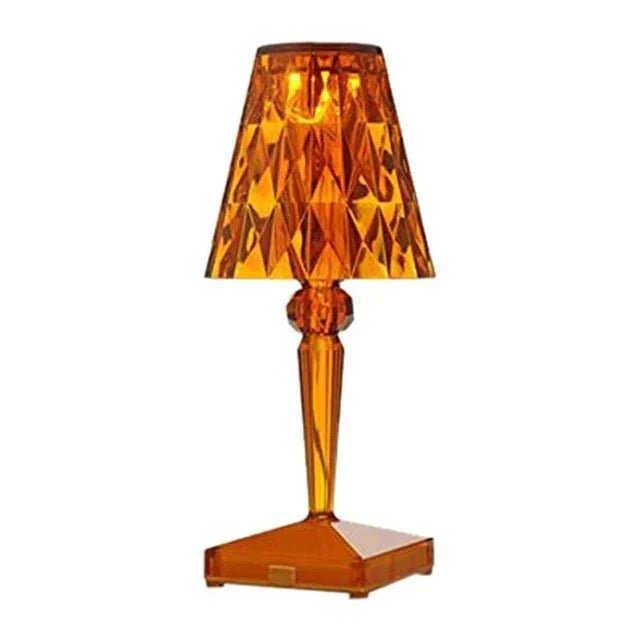 Hom & Ember – Stunning Acrylic Crystal Table Lamp for a Serene Ambiance - Hom & Ember