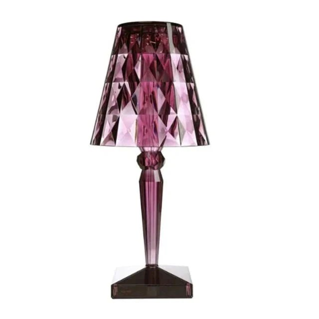 Hom & Ember – Stunning Acrylic Crystal Table Lamp for a Serene Ambiance - Hom & Ember