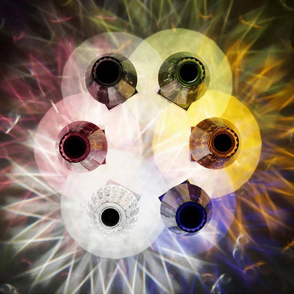 Hom & Ember – Stunning Acrylic Crystal Table Lamp for a Serene Ambiance - Hom & Ember