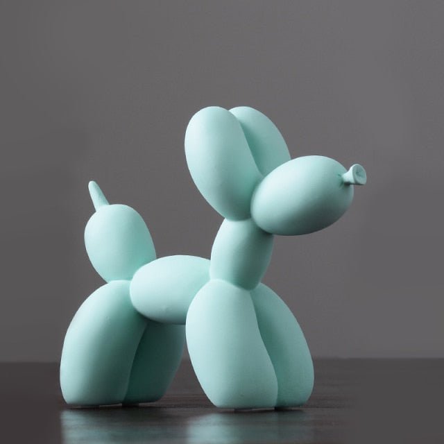 Hom & Ember – Stylish Resin Balloon Dog Figurine for Chic and Modern Interiors - Hom & Ember