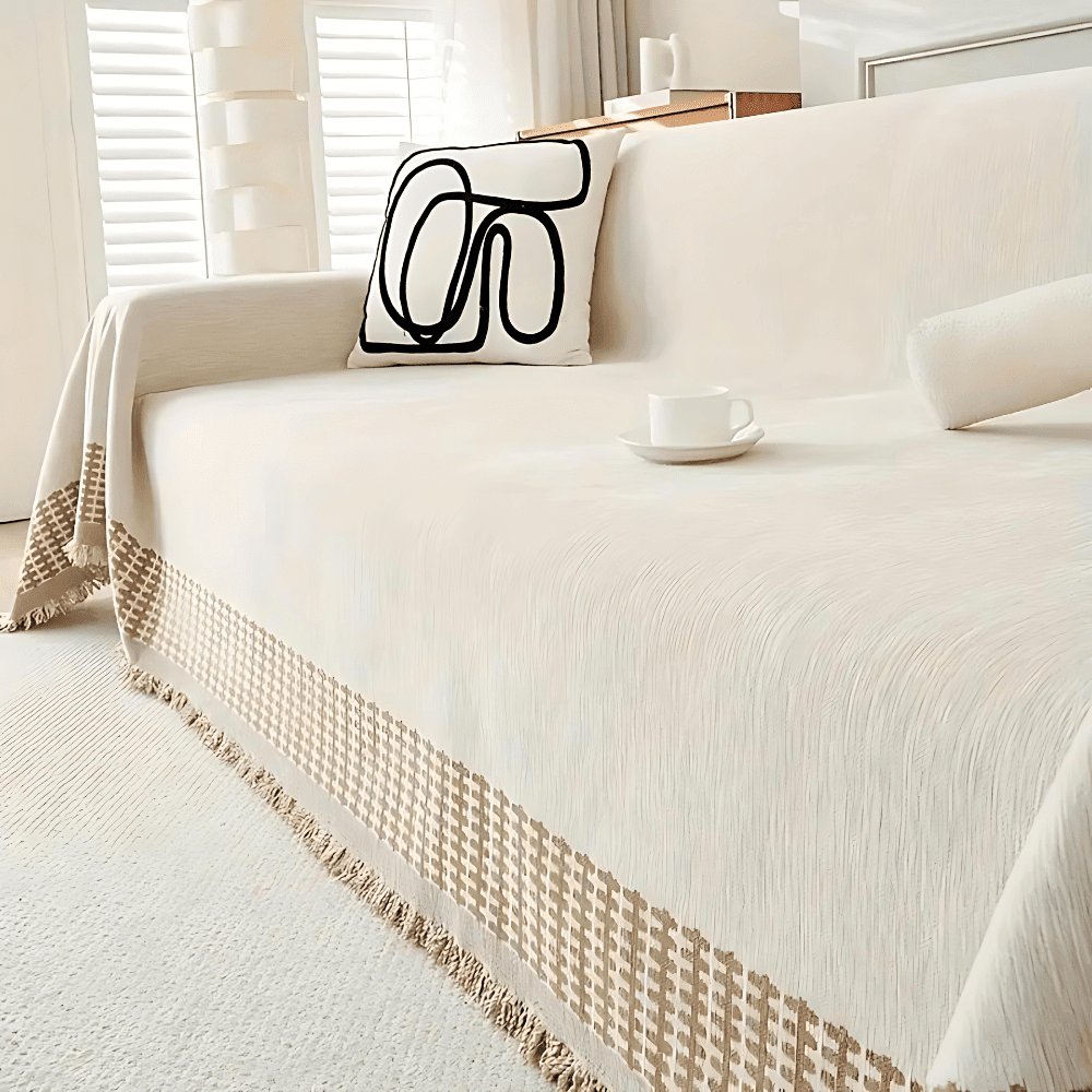 Hom & Ember – Stylish Sofa Cover in Luxurious Fabric for a Chic Living Space with Timeless Elegance - Hom & Ember