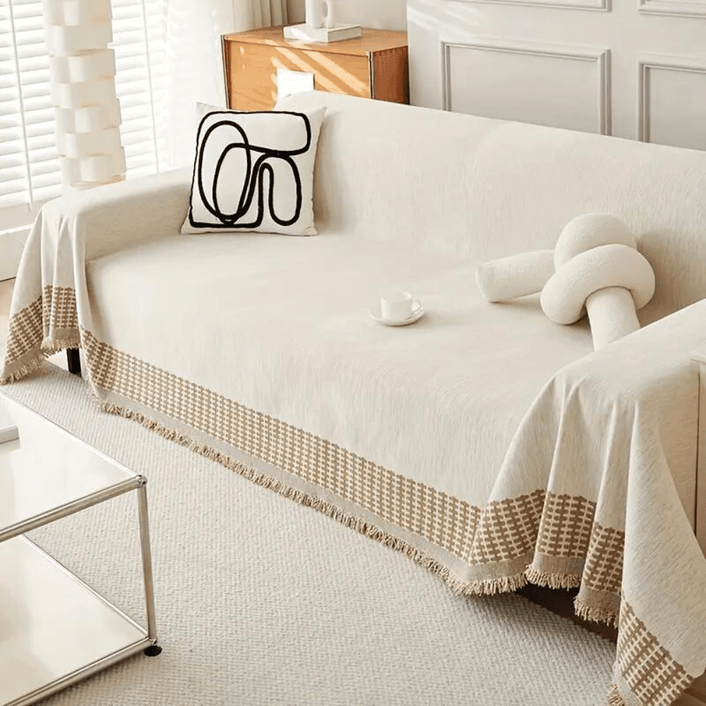 Hom & Ember – Stylish Sofa Cover in Luxurious Fabric for a Chic Living Space with Timeless Elegance - Hom & Ember