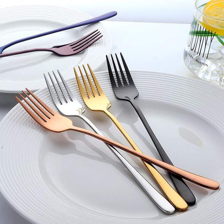 Hom & Ember – Stylish Stainless Steel Fork Collection with Sleek Design for Effortless Dining Elegance - Hom & Ember