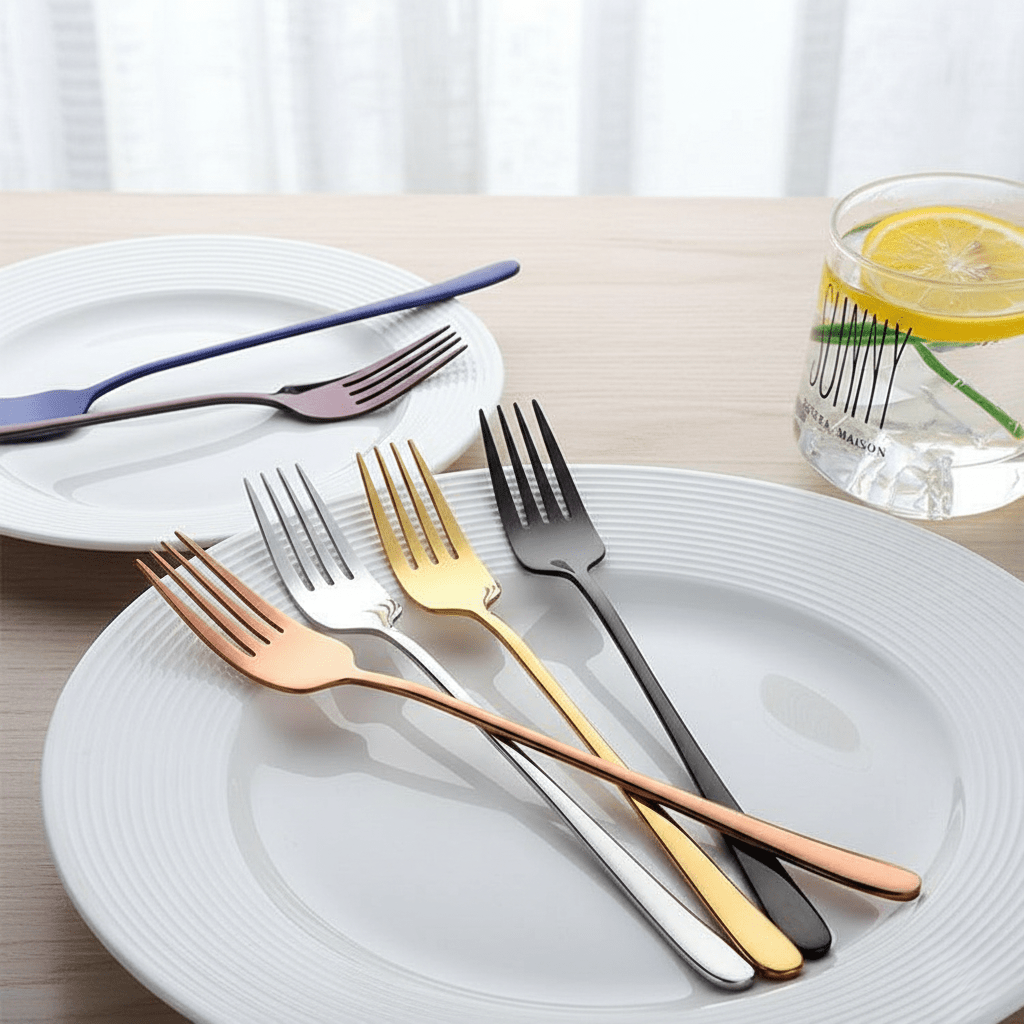 Hom & Ember – Stylish Stainless Steel Fork Collection with Sleek Design for Effortless Dining Elegance - Hom & Ember