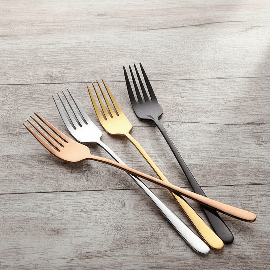 Hom & Ember – Stylish Stainless Steel Fork Collection with Sleek Design for Effortless Dining Elegance - Hom & Ember