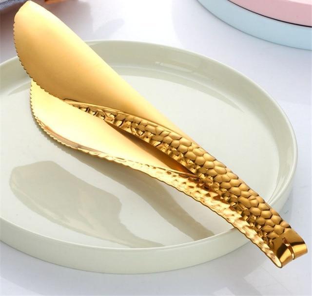 Hom & Ember – Stylish Stainless Steel Kitchen Tongs for Effortless Culinary Elegance - Hom & Ember