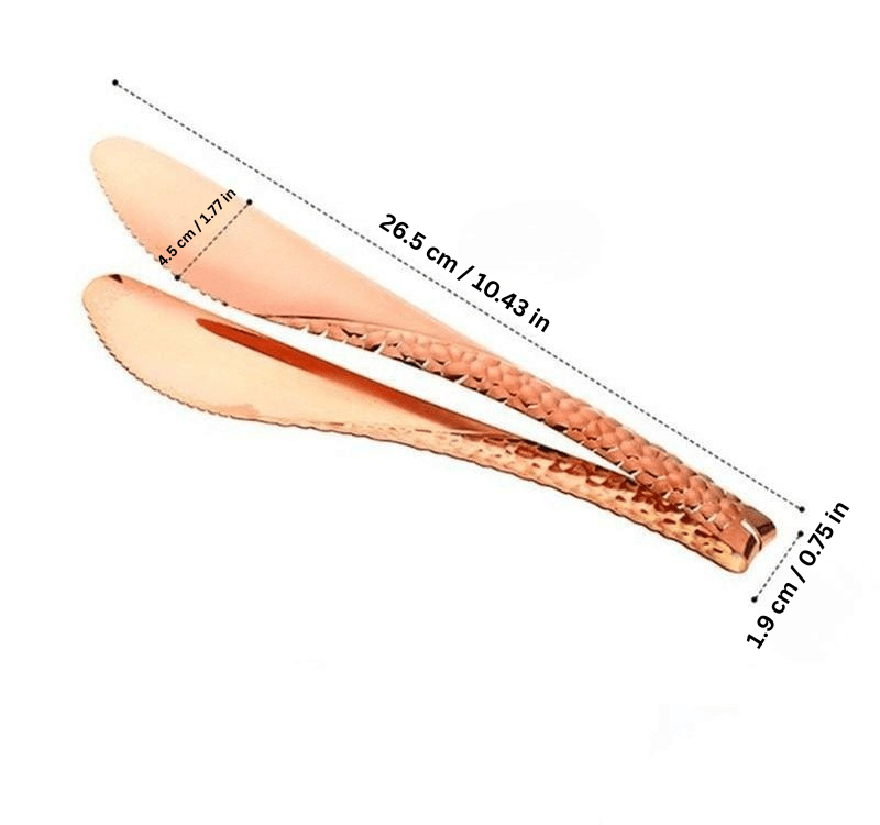 Hom & Ember – Stylish Stainless Steel Kitchen Tongs for Effortless Culinary Elegance - Hom & Ember