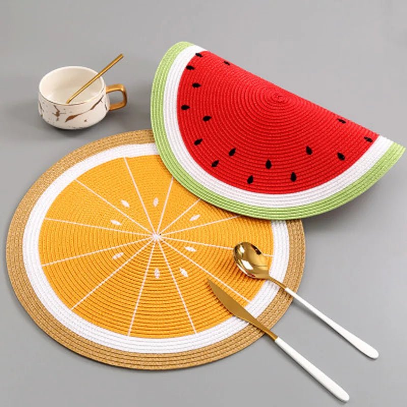Hom & Ember – Summertime Fruit Placemats for Vibrant Tables - Hom & Ember